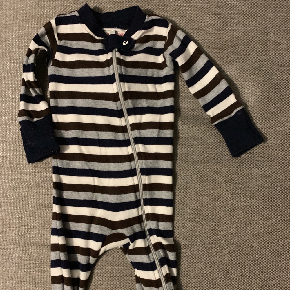 Burt’s Bees Baby footed pjs